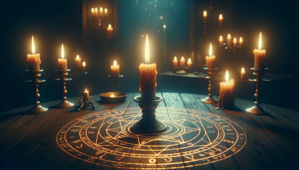 Décryptage de la bougie flamme vacillante signification en rituels